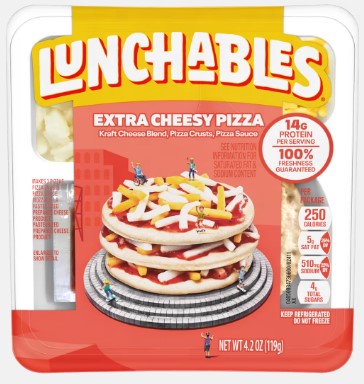 LUNCHABLES - Extra Cheesy Pizza